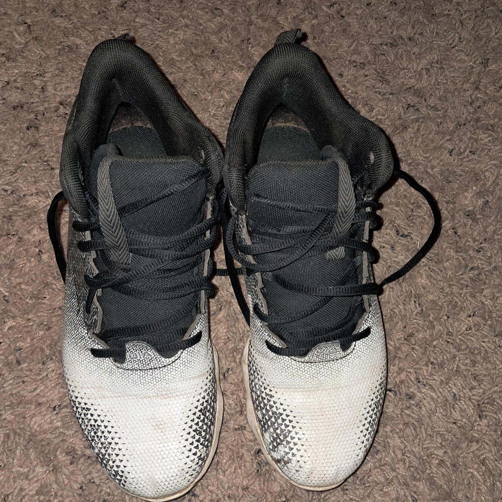 Under Armour Black and White Sneakers